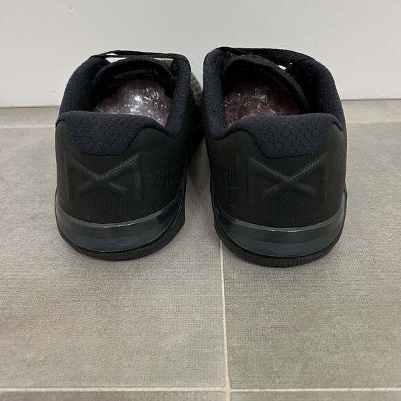 Nike Metcon 6 Men’s 9 Black Training Athletic Weight Lifting Sneaker Shoes - Picture 4 of 6